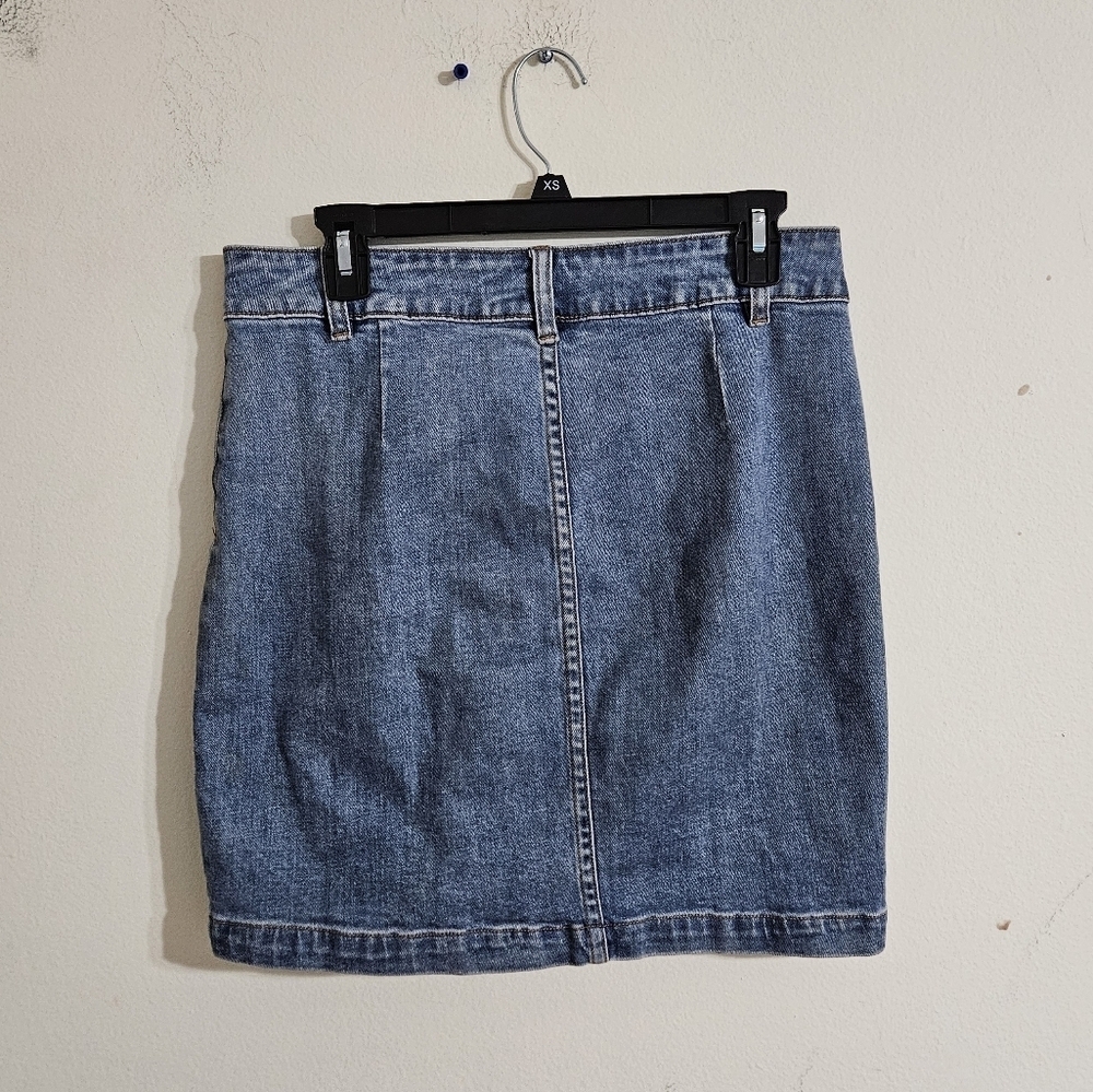 Misc Denim Mini Skirt